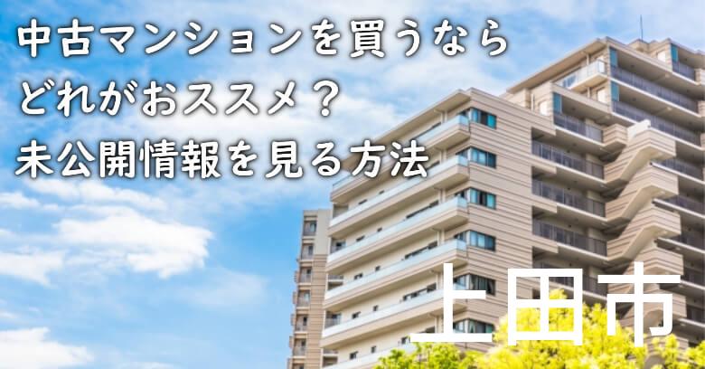 上田市の中古マンションを買うならどれがおススメ？掘り出し物件の探し方や未公開情報を見る方法など